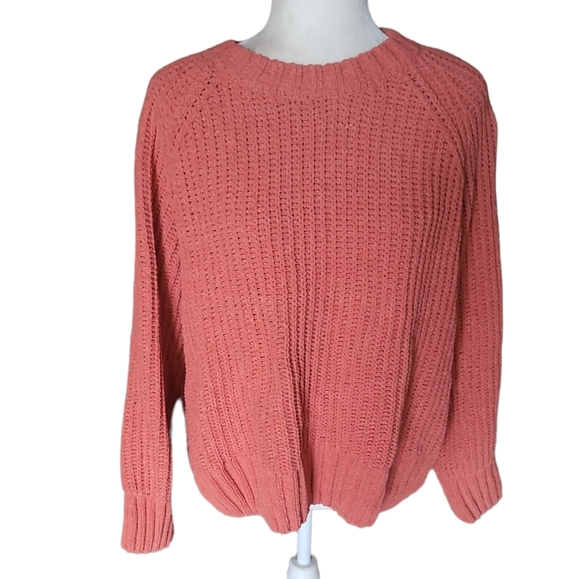 dip Sweaters Dip Pullover Waffle Knit Sweater Womens Size Xl Super